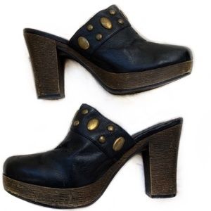 Madden Girl Steve Madden Jaanis studded clogs